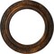 Ekena Millwork Andrea Ceiling Medallion (Fits Canopies up to 8"), Hand-Painted Rust, 12"OD x 8"ID x 1/2"P CM12ADRUS - alternate 1